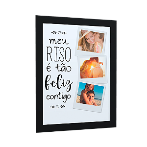 Quadro  com Foto dia dos namorados M6