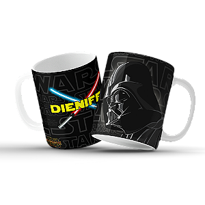 Caneca Star Wars Personalizada com Nome M1