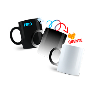 Caneca Mágica fosca para Sublimação