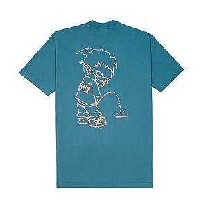 Camiseta Sufgang SufKidz Azul Slate