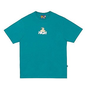 Camiseta HIGH Company x Popeye Logo Night Green