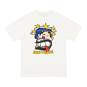 Camiseta HIGH Company x Popeye Brutus Off-White