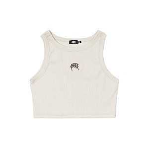 TOP CROPPED SUFBABYS OFF WHITE