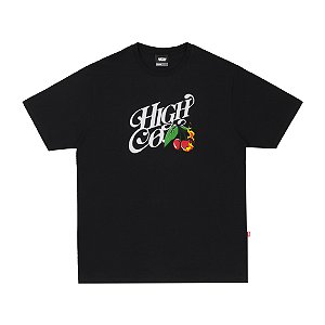 CAMISETA HIGH COMPANY CHERRY PRETO