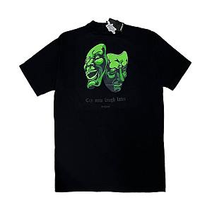CAMISETA SUFGANG CRY NOW LAUGH LATER PRETO