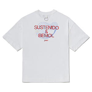 Camiseta Pace Sustenido & Bemol Oversized Off White