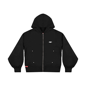 Jaqueta Hoodie Hook MAD Enlatados Preto