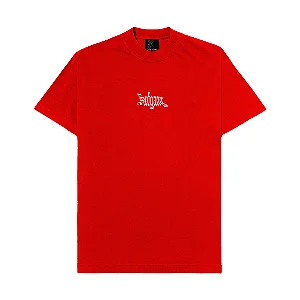 Camiseta Sufgang Basic Vermelha Logo Branca