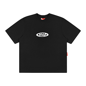 Camiseta MAD Enlatados Logo Preto