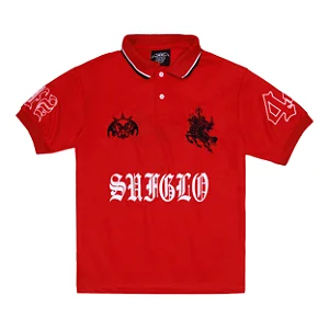 Camisa Polo Sufgang x Glogang Vermelho