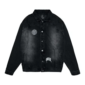 Jaqueta Jeans Sufgang x Glogang Denim Marrom