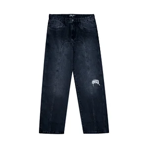 Calça Jeans Sufgang x Glogang Preto