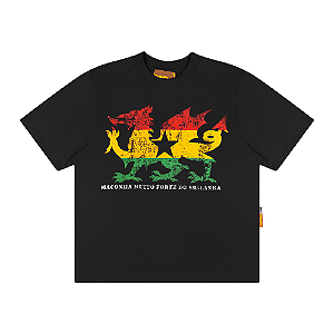 Camiseta MAD Enlatados Muito Forte da Srilanka Preto
