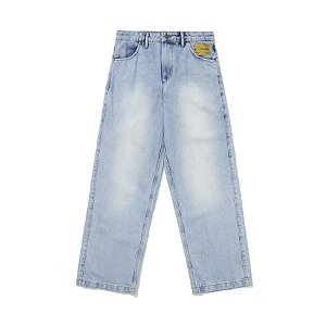 Calça Jeans Barra Crew Clássica Azul
