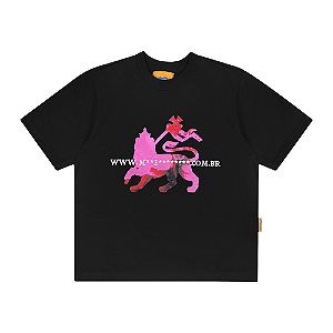Camiseta MAD Enlatados Bomboclat Valentine Preto