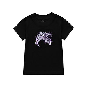 Baby Tee Sufgang Clown 4SUF AirBrush Preto