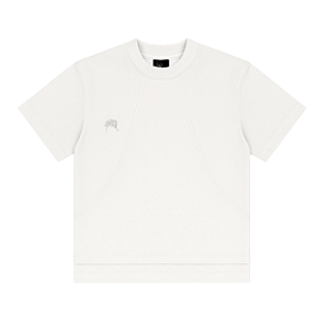 Camiseta Sufgang Boxy 4SUF Double Hem Off White
