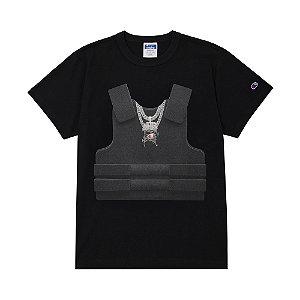 Camiseta Sufgang x Champion Ballisytic Vest Preto