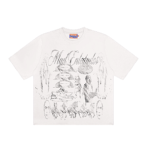 Camiseta MAD Enlatados Vamos Desenhar Off White