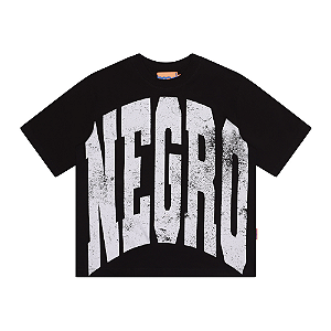 Camiseta MAD Enlatados Negro Preto