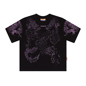 Camiseta MAD Enlatados Drag Plate Preto