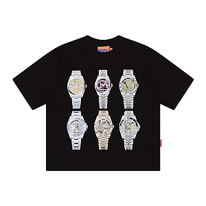 Camiseta MAD Enlatados Roli Preto