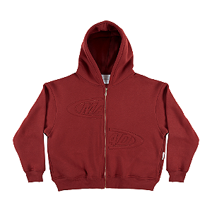 Moletom MAD Enlatados Portal Bordado Vermelho