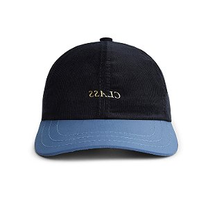 Boné Class Sport Hat Inverso Preto e Azul