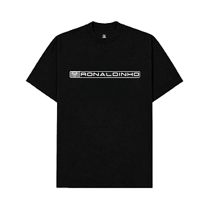 Camiseta Sufgang x Ronaldinho Total 40 Black
