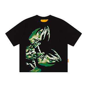 Camiseta Mad Enlatados Bob Marley Preto