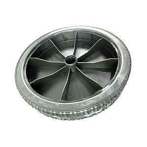 RODA PLÁSTICA TRASEIRA 280 MM CORTADOR  B4T6000SL BRANCO
