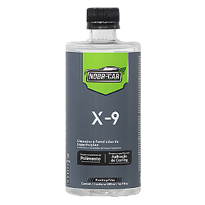LIMPADOR E REVELADOR X-9 NOBRE CAR 500ML