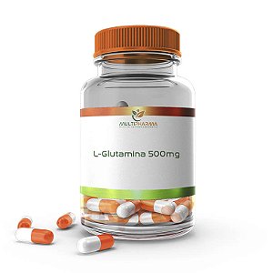 L-Glutamina 500mg 120 Cápsulas