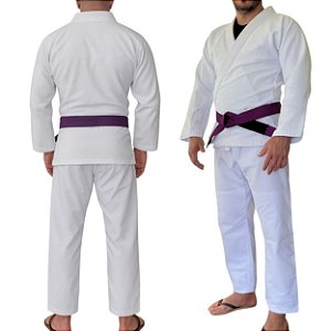 KIMONO JIU JITSU BRANCO HUNTER ESPORTES