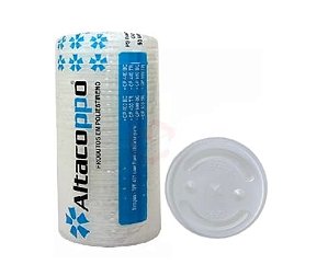 Tampa p/ Copo Descartável COM FURO - 400/440 ML ou 500/550 ML - 1000 unidades