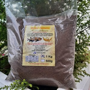 Massa Japonesa Para Tambas  Tradicional Banana 1kg