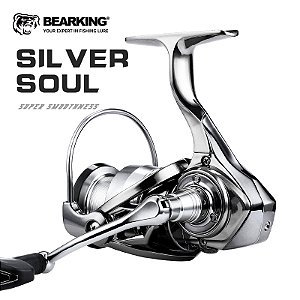 Molinete de Pesca Bearking SS Silver Soul Série Profissional