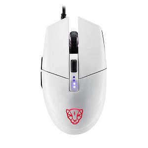 Mouse Gamer Motospeed V50 Branco 4000Dpi RGB