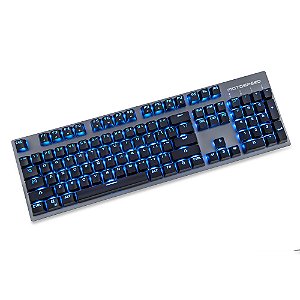 Teclado Gamer Motospeed GK89 Preto Switch Vermelho Led Azul