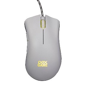 Mouse Gamer OEX Boreal MS319 Branco 7200Dpi