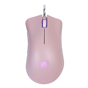 Mouse Gamer OEX Boreal MS319 Rosa 7200Dpi