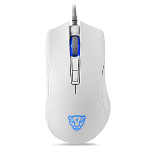 Mouse Gamer Motospeed V70 Essential Branco 12400Dpi RGB