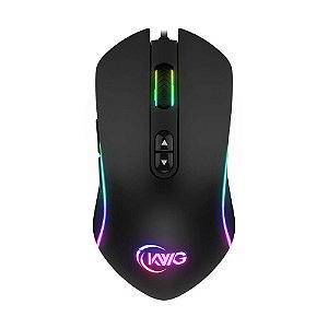 Mouse Gamer KWG Orion P1 RGB 12000DPI Preto