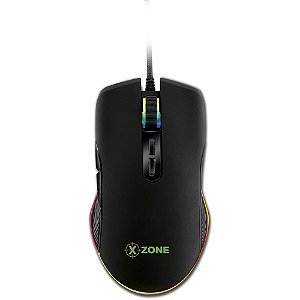 Mouse Gamer Xzone GMF-02 Preto 16400 Dpi