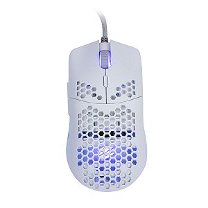 Mouse Gamer OEX Dyon-X Branco RGB 6200DPI