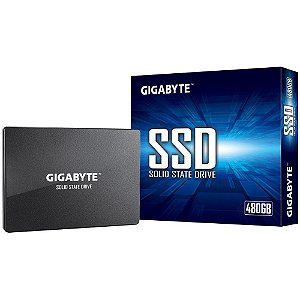 SSD Gigabyte 480GB SATA3 2,5" Leituras: 550Mb/s e 480Mb/s