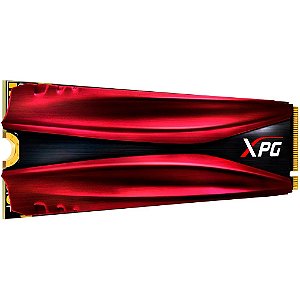SSD Adata XPG Gammix S11 Pro, 256GB, M.2 NVMe, Leitura: 3500MB/s e Gravação: 1200MB/s
