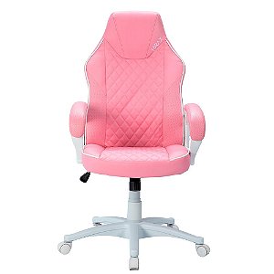Cadeira Gamer Motospeed Hyrax, Design ergonômico, Pistão Classe 4, Rosa