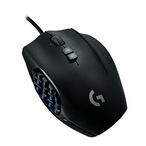 Mouse Gamer Logitech MMO G600 com RGB LIGHTSYNC, 20 Botões Programáveis 8.200 DPI