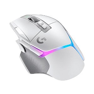 Mouse Gamer Sem Fio Logitech G502 X Plus, RGB, 25600 DPI, 13 Botões, Switch, Branco